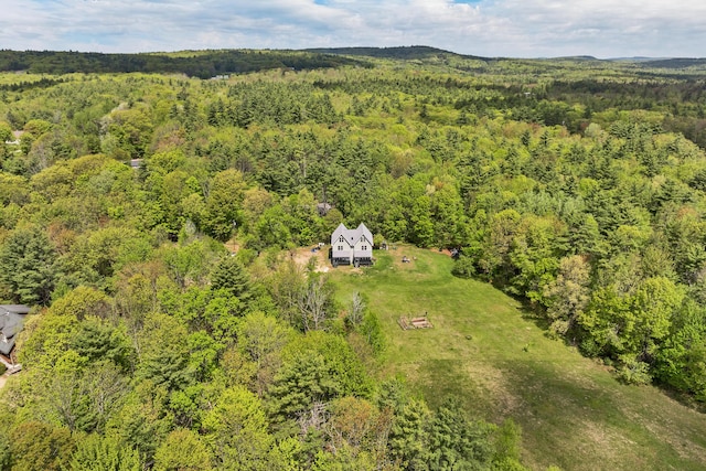 28-30 W Winds Dr, Lebanon, ME 04027 - view from above of property featuring a forest