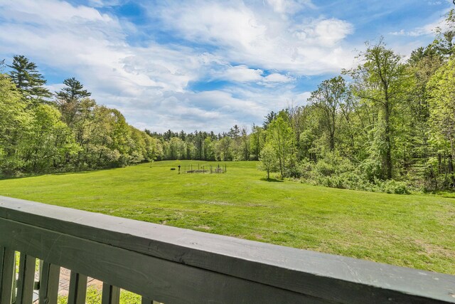 28-30 W Winds Dr, Lebanon, ME 04027 - view of green lawn with a view of trees