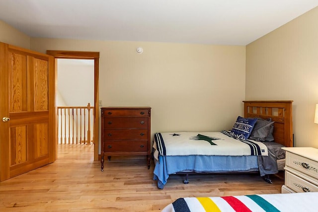 202 Wildewood Ests, Rome, ME 04963 - bedroom with light wood-style floors