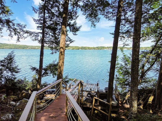 202 Wildewood Ests, Rome, ME 04963 - dock with a water view
