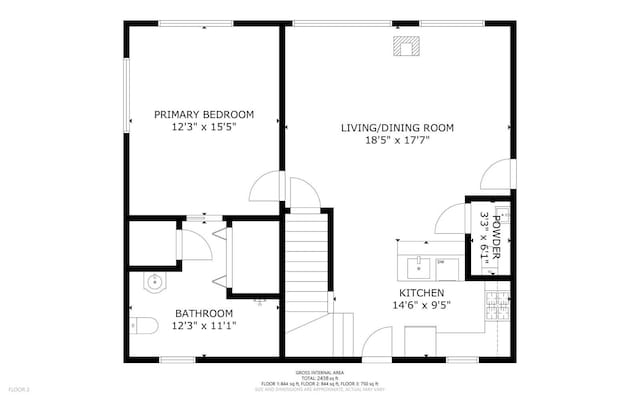 202 Wildewood Ests, Rome, ME 04963 - room layout