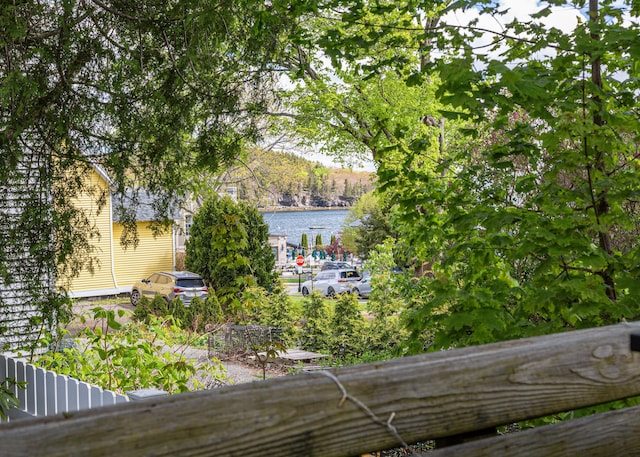 15 Federal St, Bar Harbor, ME 04609 - wooden terrace featuring a water view