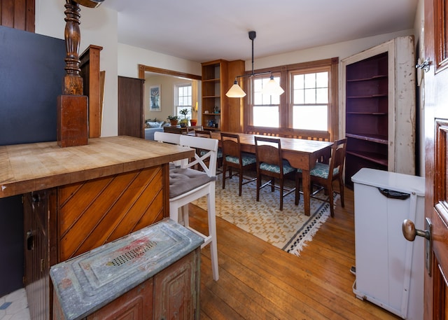 15 Federal St, Bar Harbor, ME 04609 - dining space featuring light wood-style flooring