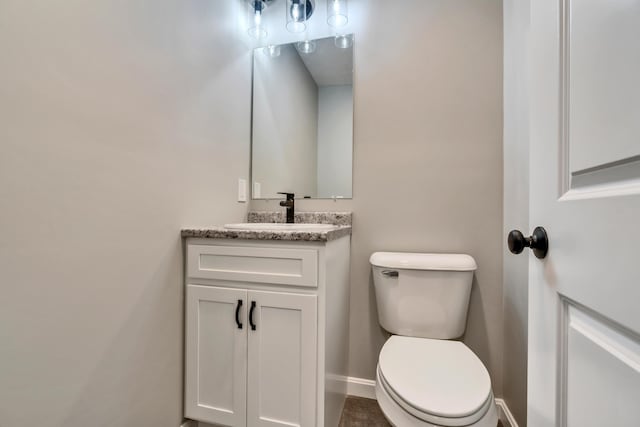 LOT10 Laney Ln, Wells, ME 04090 - bathroom with vanity, toilet, and baseboards