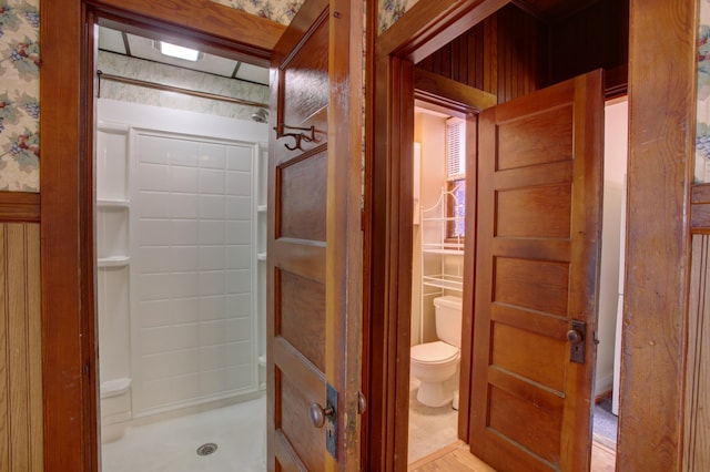 532 Main St, South Portland, ME 04106 - full bathroom featuring toilet and a stall shower