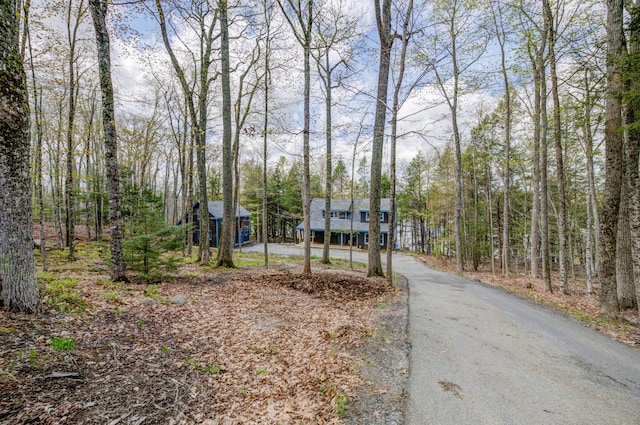 25 Winds Way Dr, Nobleboro, ME 04555 - view of front of property with an outbuilding and driveway