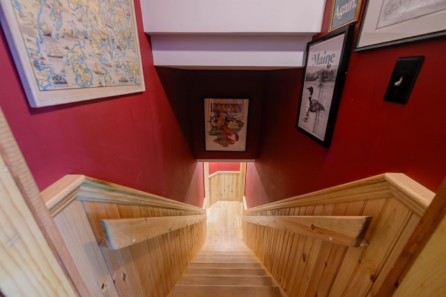 25 Winds Way Dr, Nobleboro, ME 04555 - view of staircase