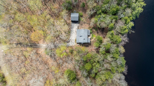 25 Winds Way Dr, Nobleboro, ME 04555 - aerial view of property and surrounding area featuring a large body of water