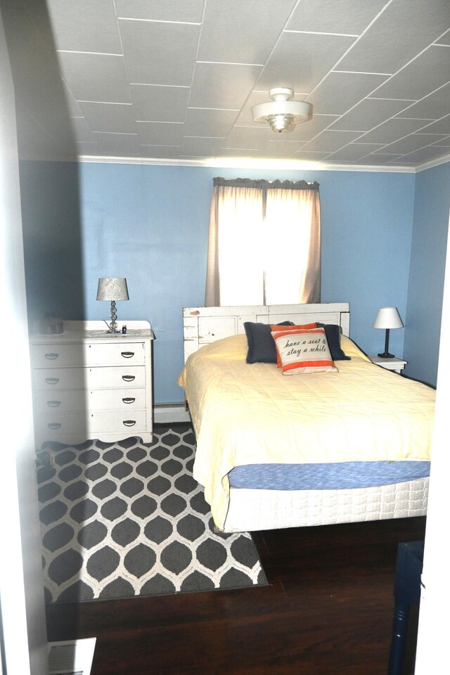 40 Baker St, Bingham, ME 04920 - bedroom with a baseboard heating unit