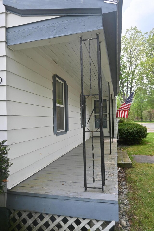 40 Baker St, Bingham, ME 04920 - view of porch