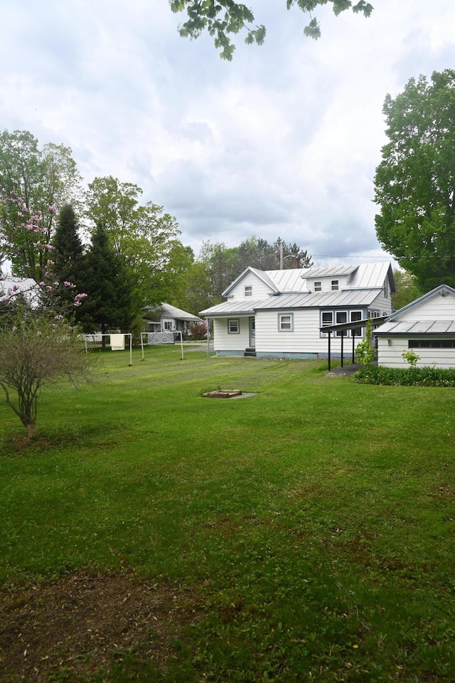 40 Baker St, Bingham, ME 04920 - view of green lawn