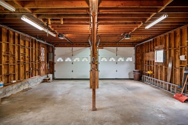 691 N Rd, Parsonsfield, ME 04047 - garage featuring a garage door opener