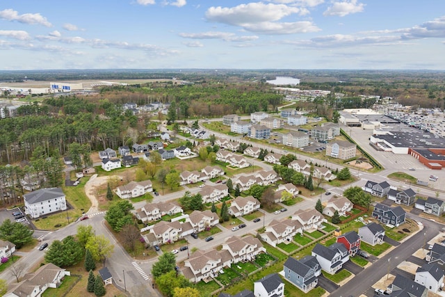 10 Hornet St Unit 10, Brunswick, ME 04011 - aerial overview of property's location featuring nearby suburban area