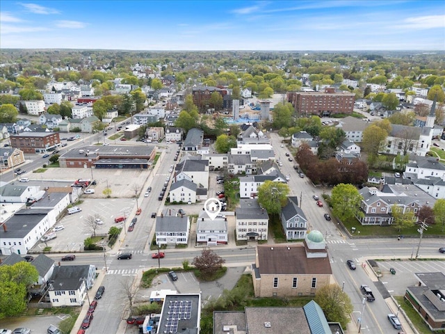 aerial view of property and surrounding area