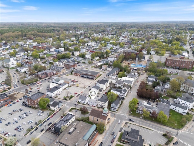 aerial view of property's location