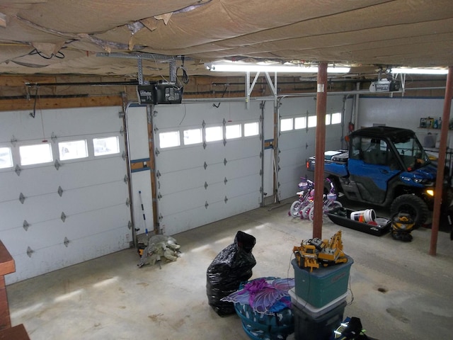 1824 Sunny Cove Ln, Meddybemps, ME 04657 - garage with a garage door opener