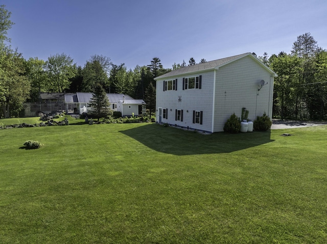 1824 Sunny Cove Ln, Meddybemps, ME 04657 - back of property with a yard