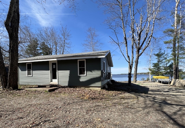 53 Pigeon Rd, Fletchers Landing Twp, ME 04605 - view of front of property with a water view
