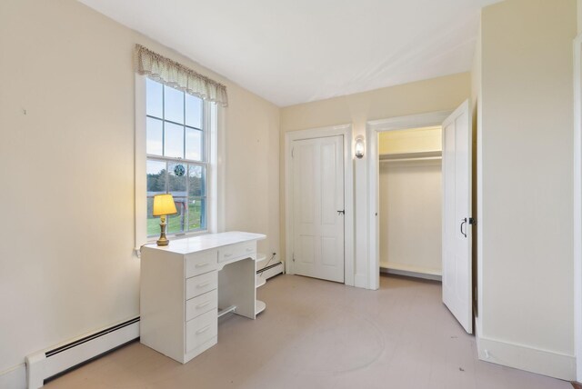 538 Malbons Mills Rd, Skowhegan, ME 04976 - unfurnished office featuring baseboard heating