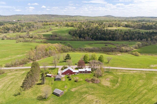 538 Malbons Mills Rd, Skowhegan, ME 04976 - overview of rural landscape