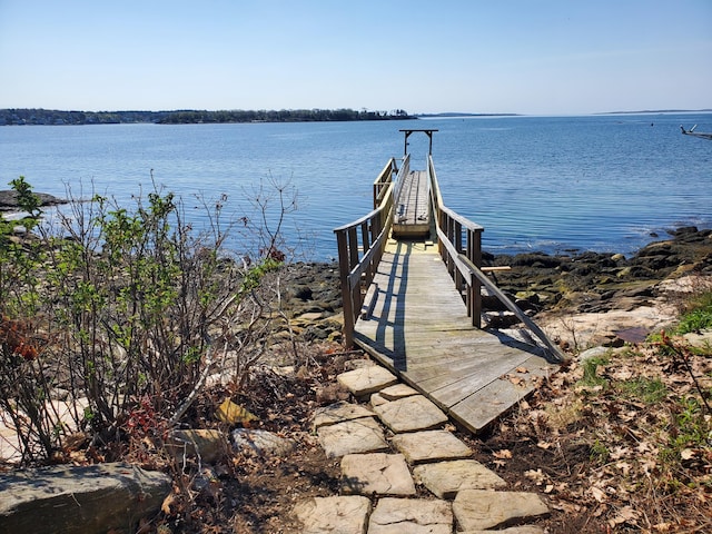 21 Linekin Rd, Boothbay Harbor, ME 04538 - dock with a water view