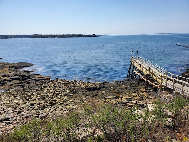 21 Linekin Rd, Boothbay Harbor, ME 04538 - dock with a water view