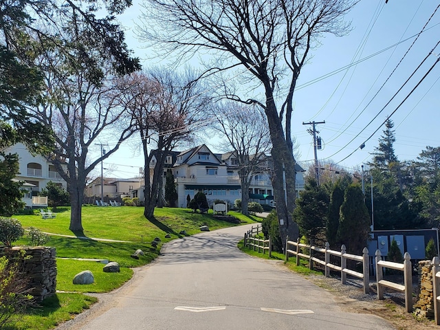 21 Linekin Rd, Boothbay Harbor, ME 04538 - view of asphalt street with a residential view