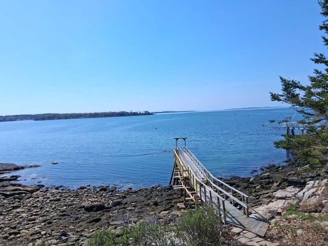 21 Linekin Rd, Boothbay Harbor, ME 04538 - dock featuring a water view