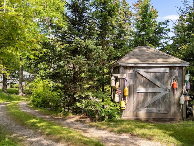 21 Linekin Rd, Boothbay Harbor, ME 04538 - view of shed