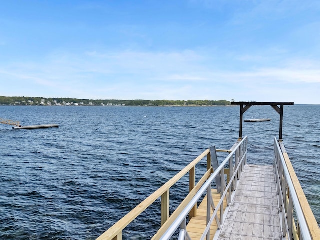 21 Linekin Rd, Boothbay Harbor, ME 04538 - dock area with a water view