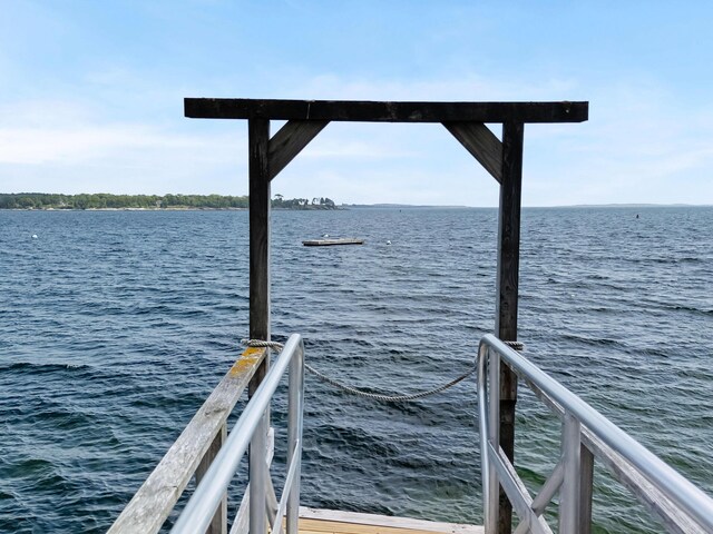 21 Linekin Rd, Boothbay Harbor, ME 04538 - dock with a water view