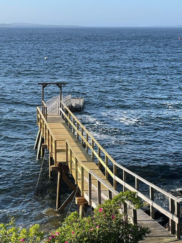 21 Linekin Rd, Boothbay Harbor, ME 04538 - dock featuring a water view