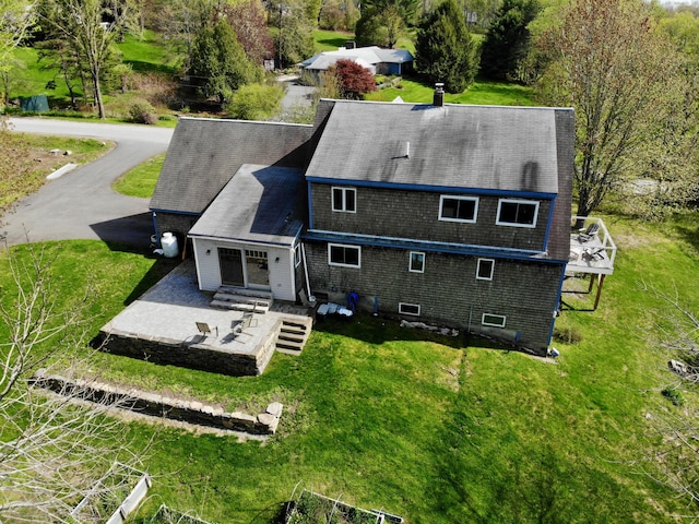 17 Westview Rd, Damariscotta, ME 04543 - view from above of property