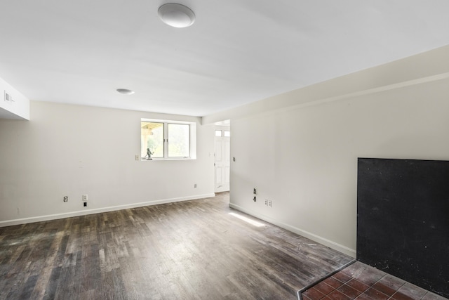 17 Westview Rd, Damariscotta, ME 04543 - unfurnished living room with wood finished floors and baseboards