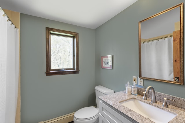 17 Westview Rd, Damariscotta, ME 04543 - full bathroom with toilet and vanity