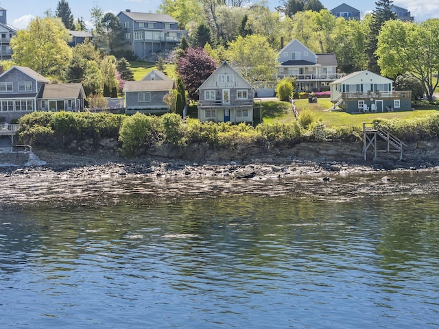 61 W Shore Rd, Harpswell, ME 04079 - water view featuring nearby suburban area