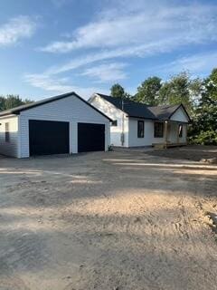 29 Sunnybrook Farm Rd, Bridgton, ME 04009 - view of front of property with a garage and an outdoor structure