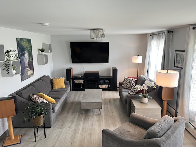 56 Solar Dr, Caribou, ME 04736 - living room with light wood-style flooring