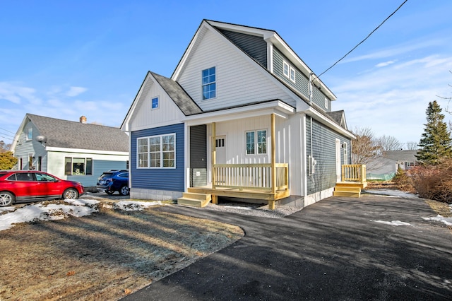 32 Jackson St, Portland, ME 04103 - view of front of home featuring board and batten siding