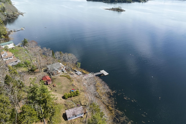 33 Bernier Ln, Harpswell, ME 04079 - aerial view of property's location featuring a large body of water