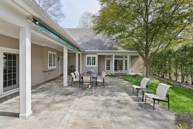 11 Clubhouse Dr, Kennebunk, ME 04043 - view of patio / terrace with outdoor dining space and a grill