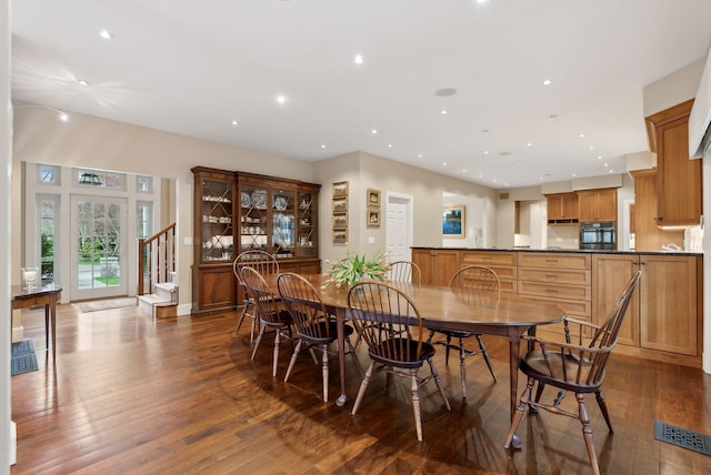 11 Clubhouse Dr, Kennebunk, ME 04043 - dining room featuring hardwood / wood-style floors and recessed lighting