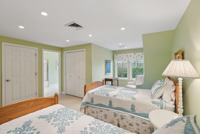 11 Clubhouse Dr, Kennebunk, ME 04043 - bedroom featuring a closet, recessed lighting, and ensuite bath