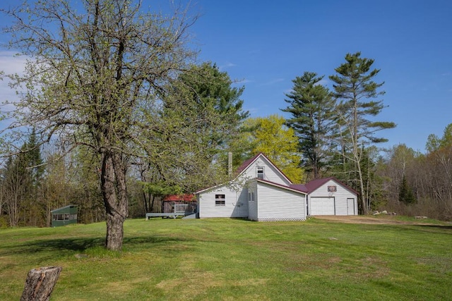 283 School St, Weld, ME 04285 - view of grassy yard