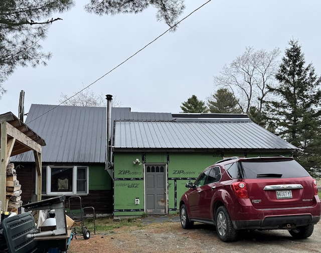 27 Trestle Rd, Medford, ME 04463 - view of front of home with metal roof