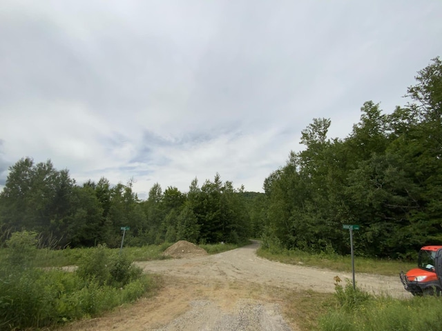 509 Blackberry Ln, Rumford, ME 04276 - view of dirt / gravel road with a view of trees