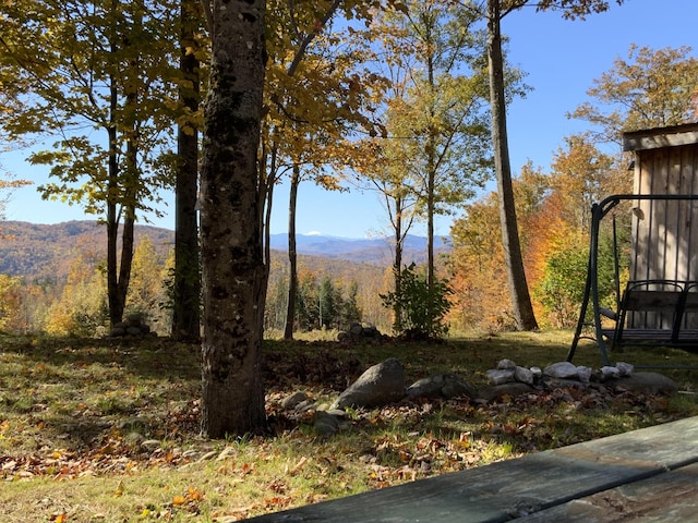 509 Blackberry Ln, Rumford, ME 04276 - view of yard with a mountain view