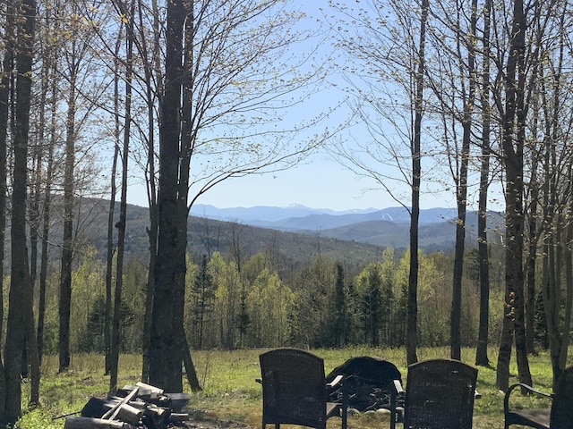509 Blackberry Ln, Rumford, ME 04276 - mountain view with a forest