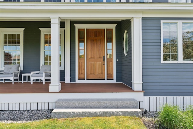 10 Jameson Dr, Falmouth, ME 04105 - entrance to property with covered porch