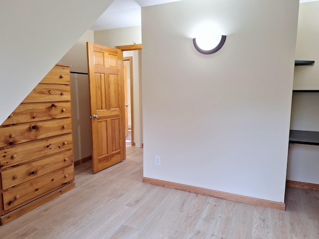 20 Brandywine Cir, Auburn, ME 04210 - additional living space featuring light wood-type flooring and baseboards